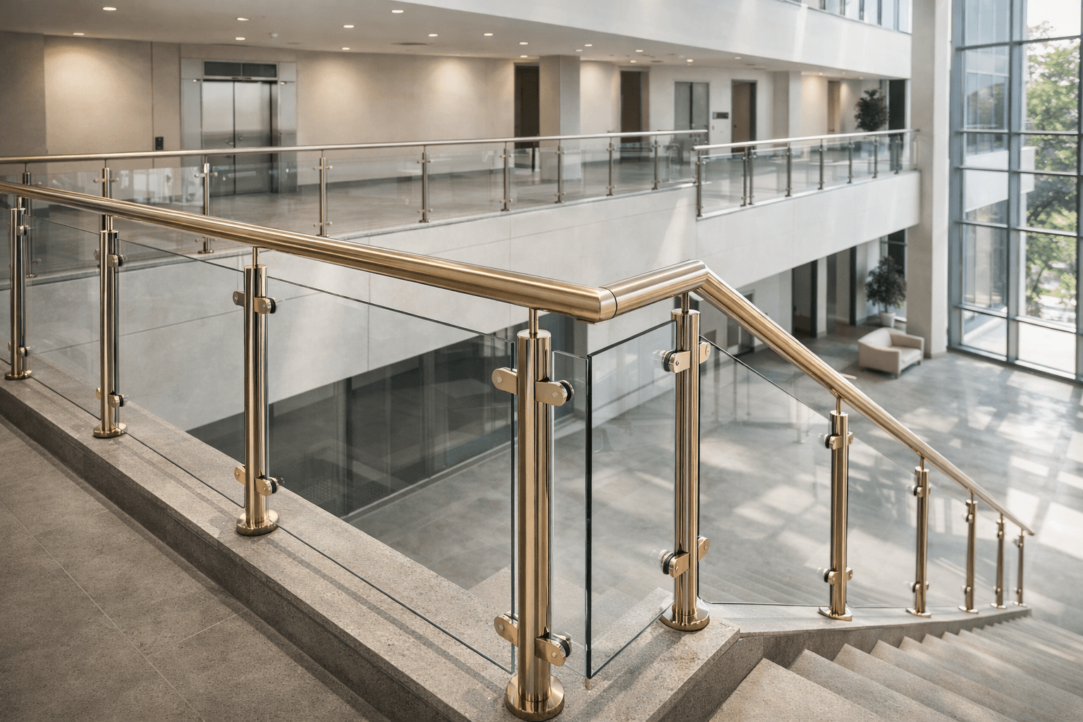 PVD Coated Staircase